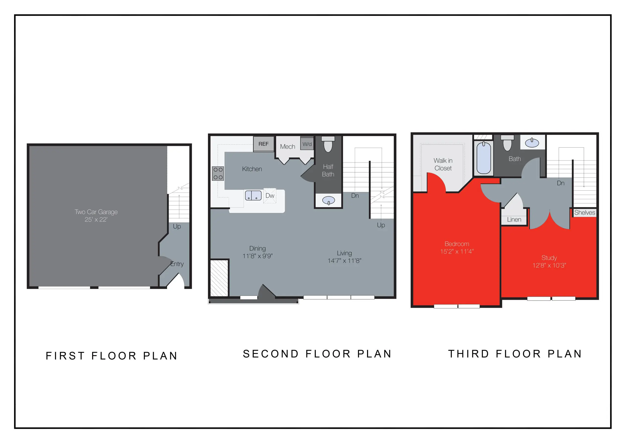 Apartments For Rent TGM Retreat At Danada - The Prelude with Study